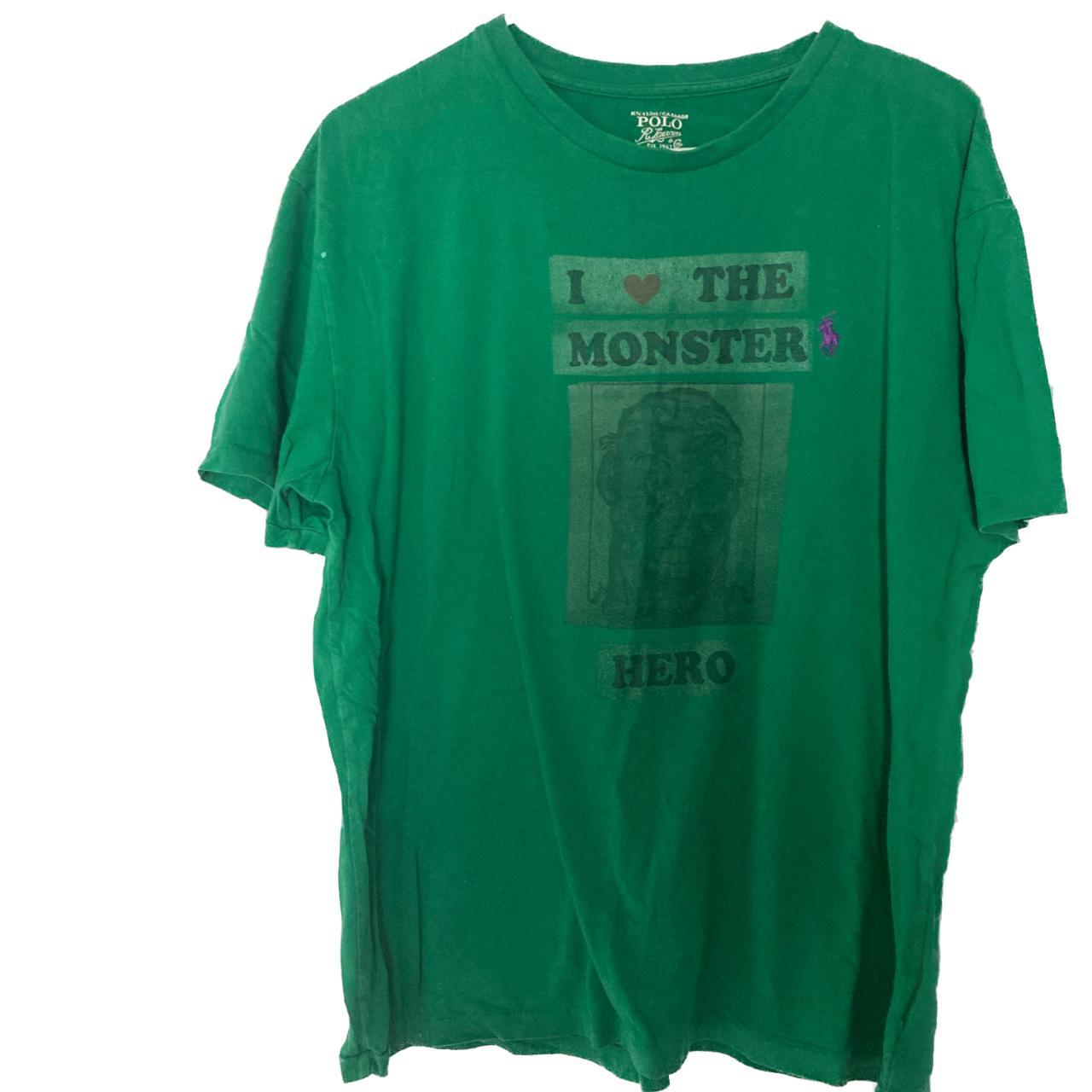 i love the monster hero shirt