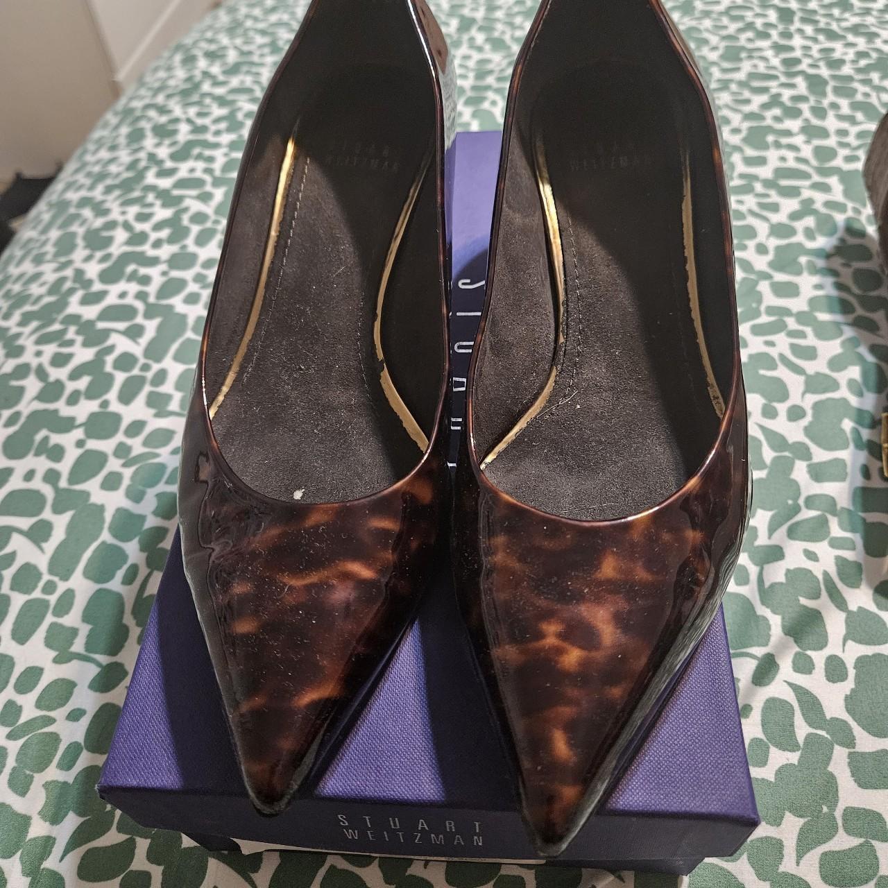 Stuart weitzman animal shops print shoes