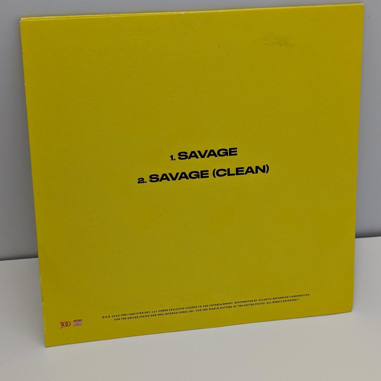 Megan Thee Stallion Hand Signed Savage Single | Depop