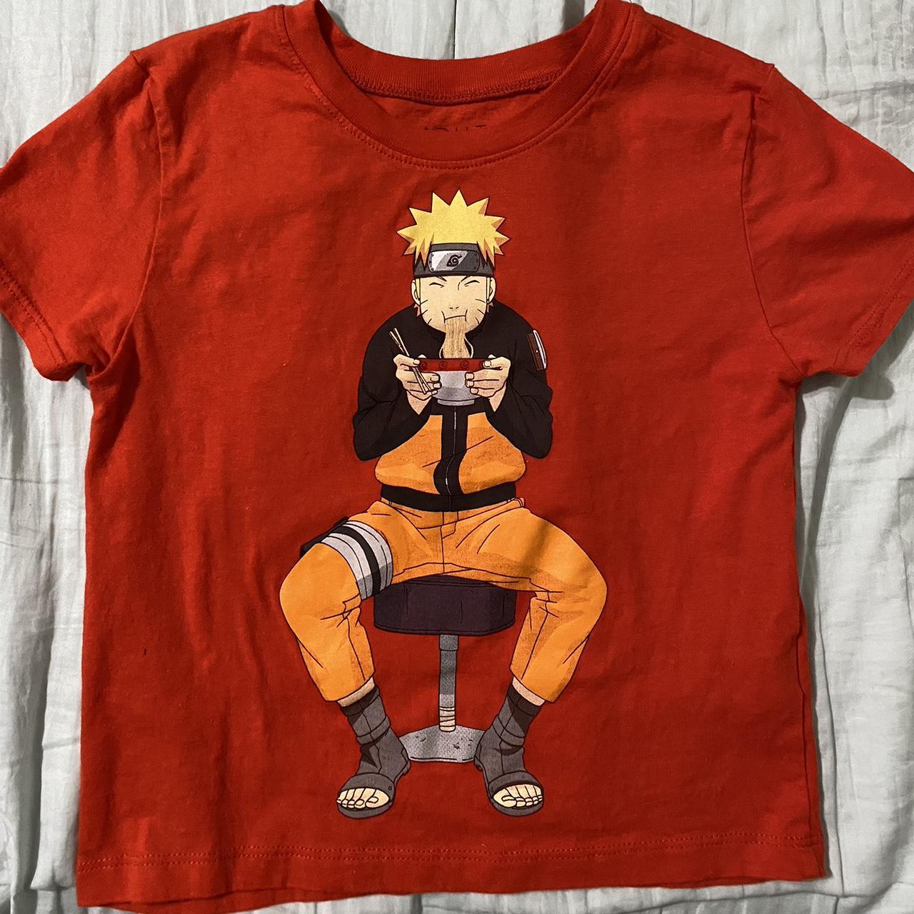 Naruto crop top store forever 21