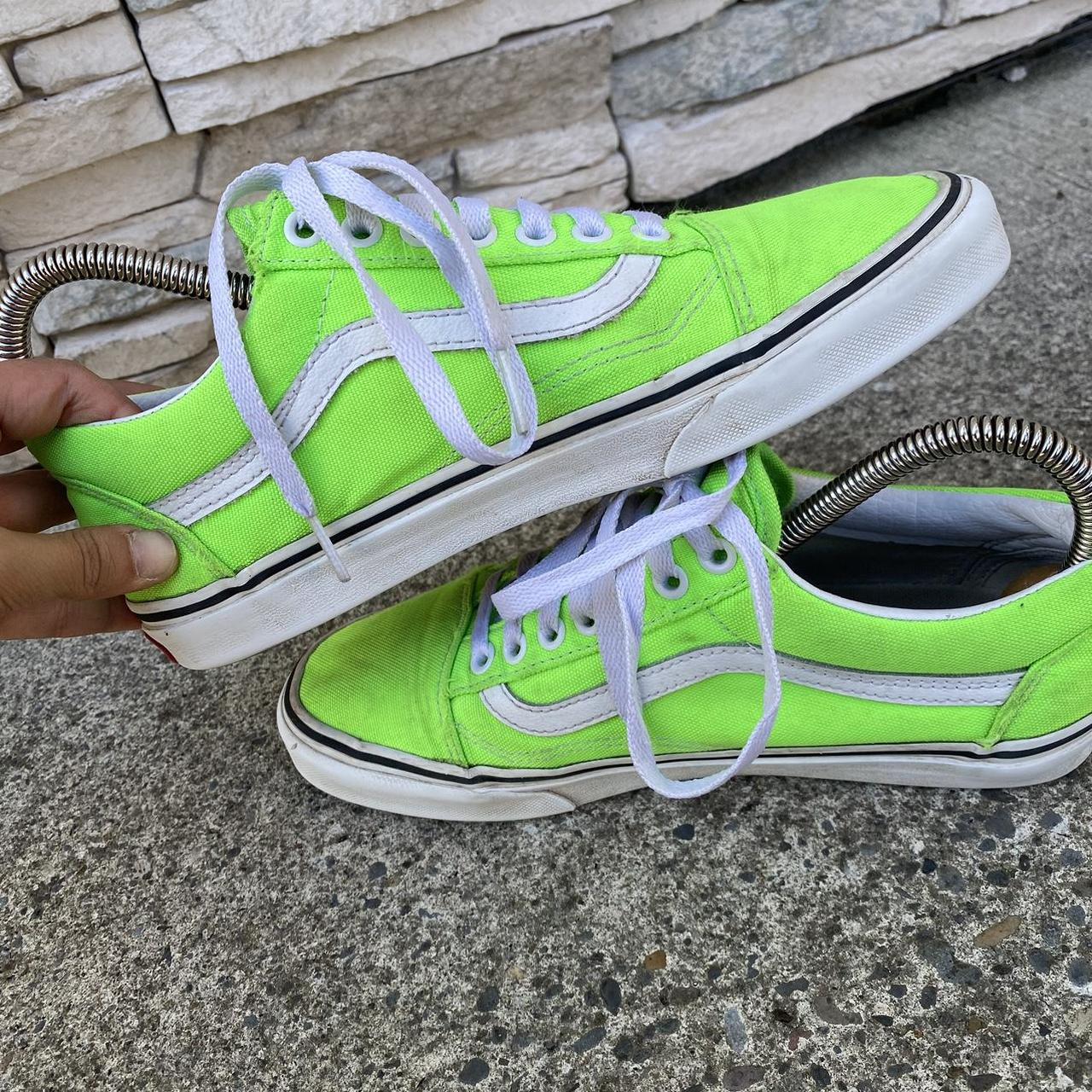 Lime green hotsell skate shoes