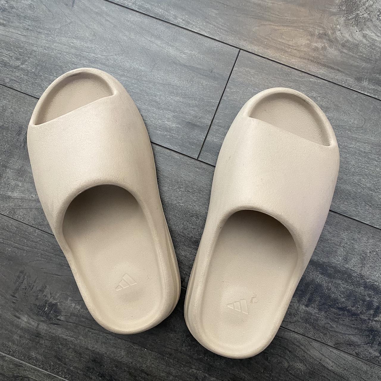 Adidas Yeezy Slide Pure (Restock Pair) Size: M 7... - Depop