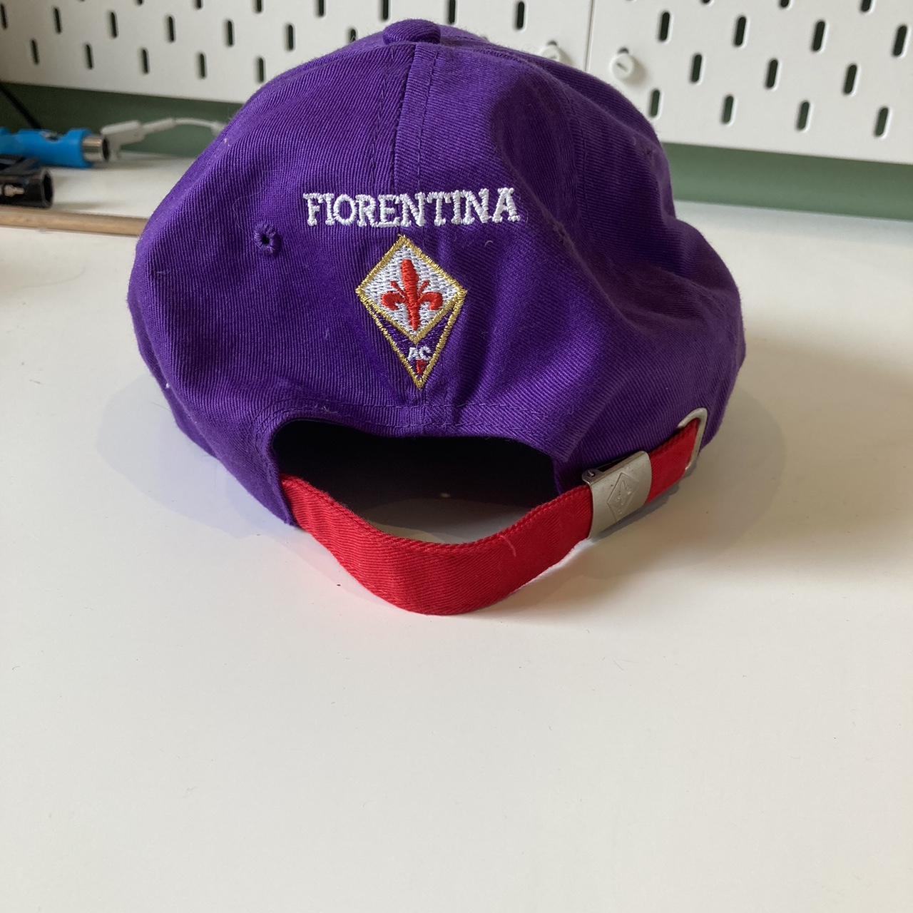 Fiorentina Cap Purple Perfect condition Purple - Depop