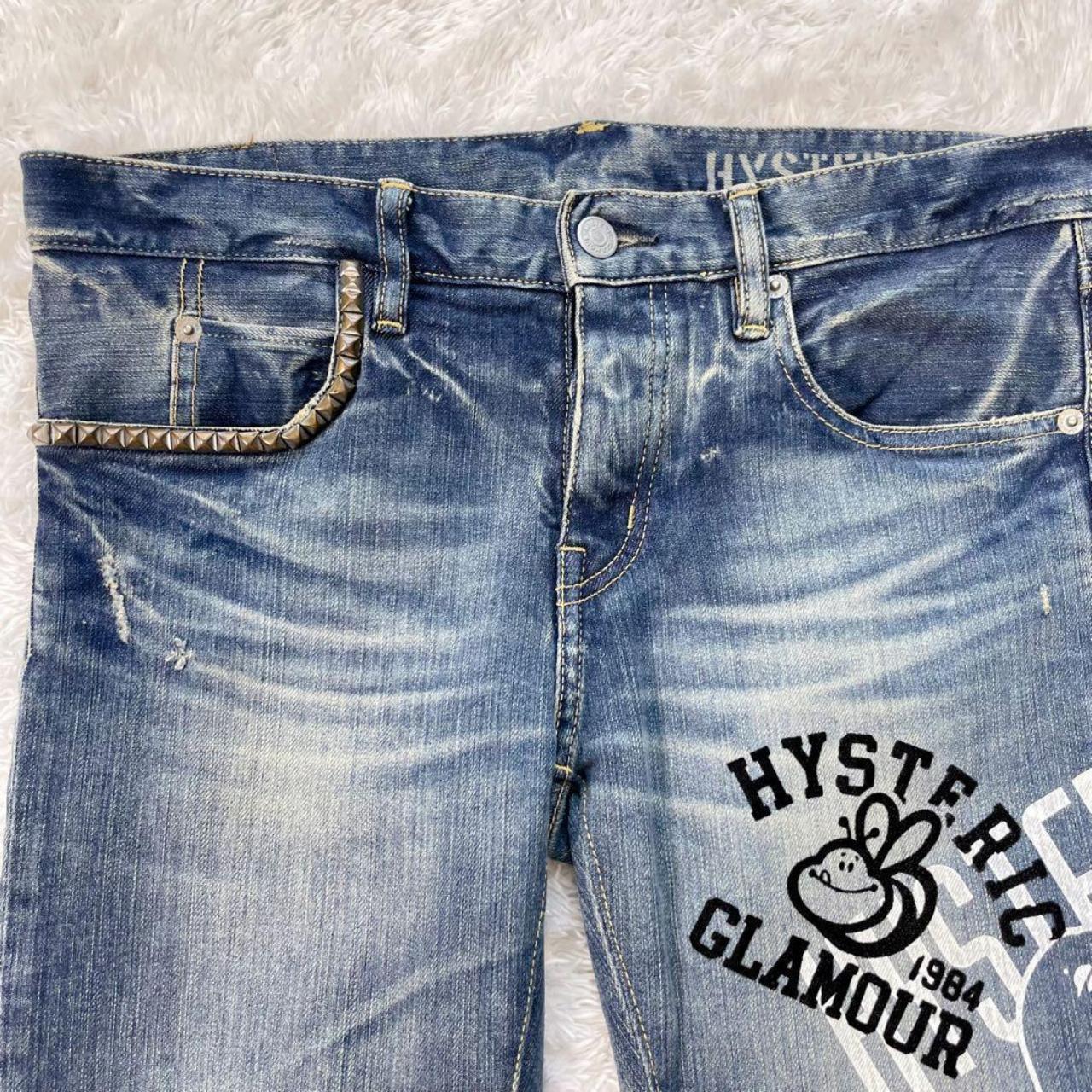 HYSTERIC GLAMOUR vintage studded jeans | Depop