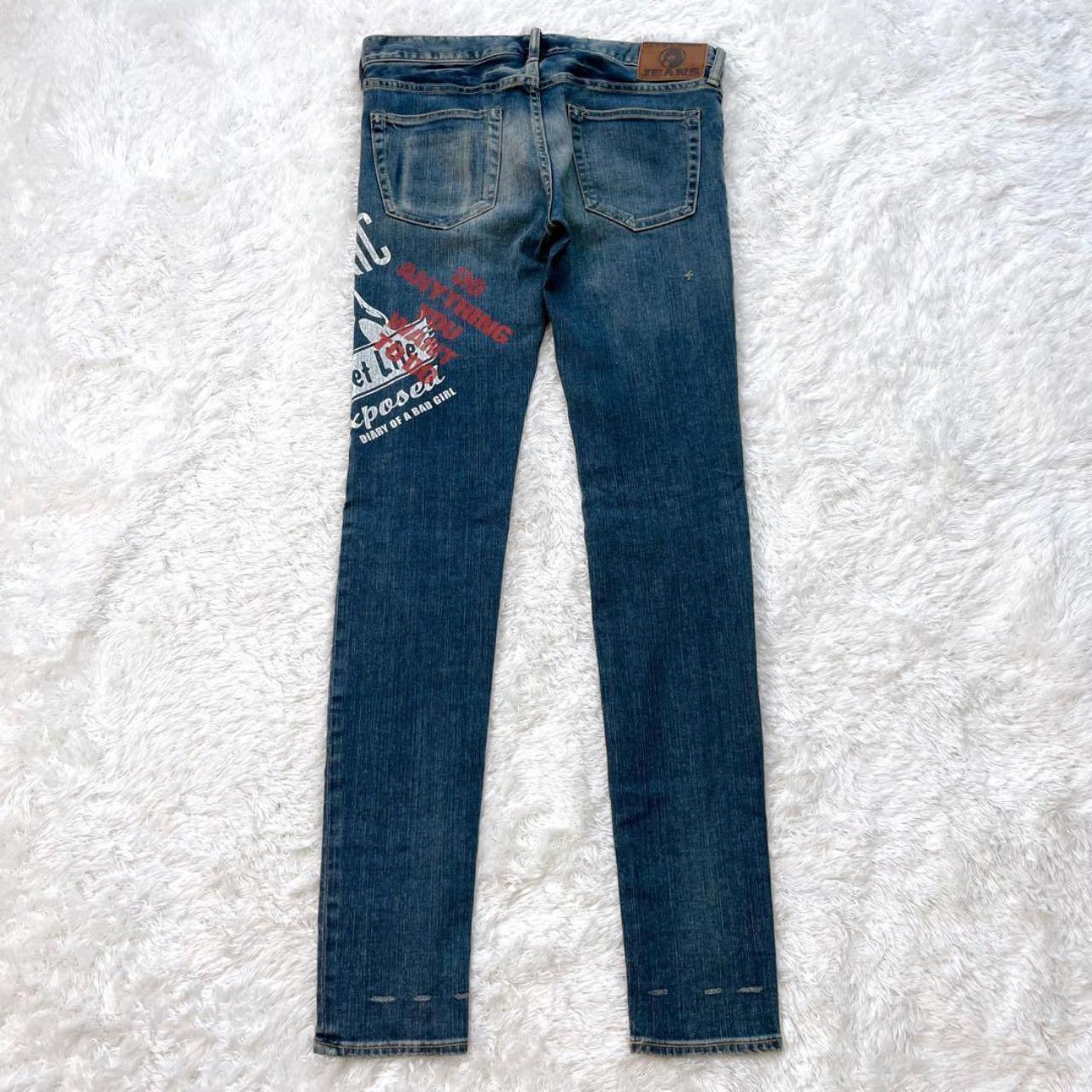 HYSTERIC GLAMOUR vintage studded jeans | Depop