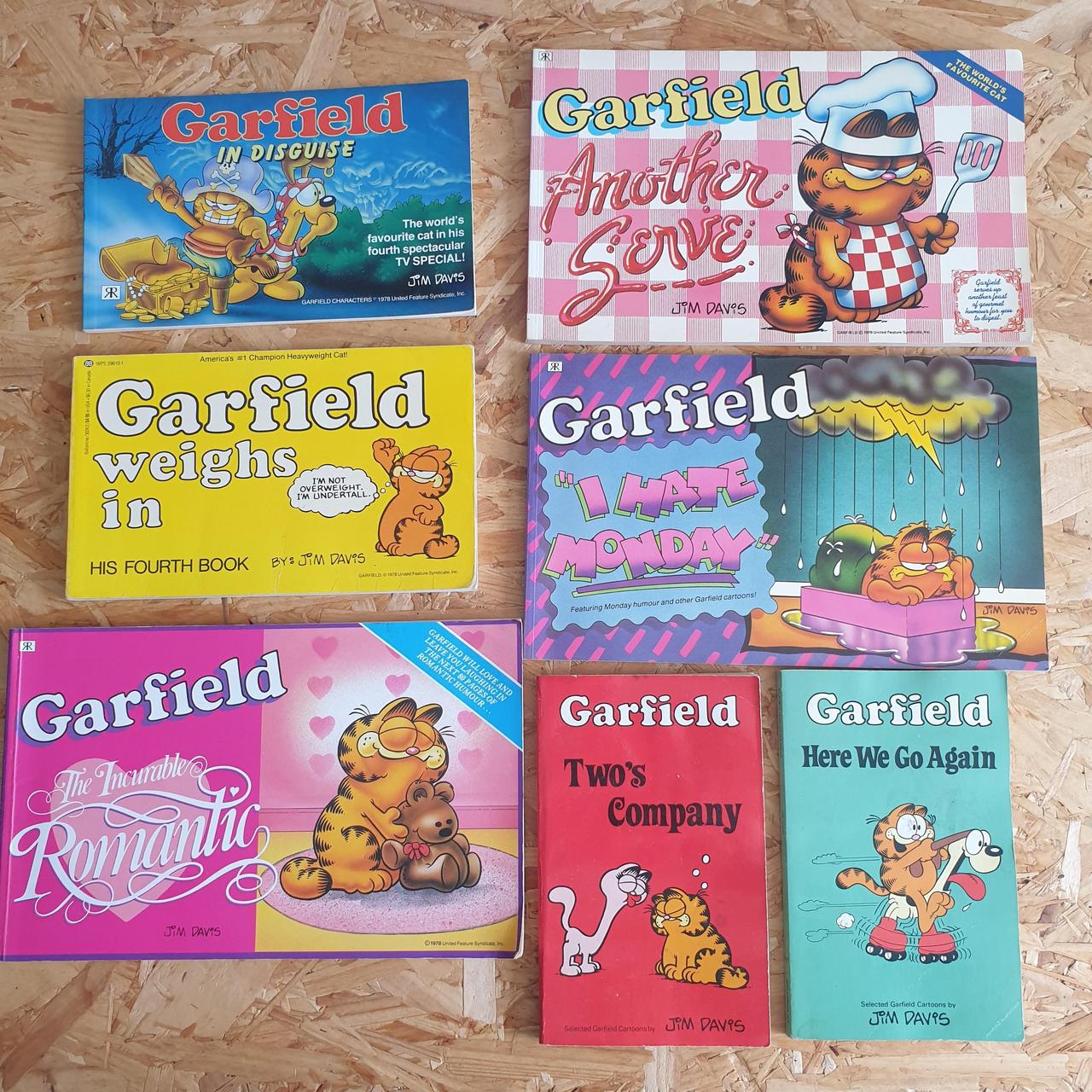 Vintage Garfield 1980s Comic Book Bundle Garfield... - Depop