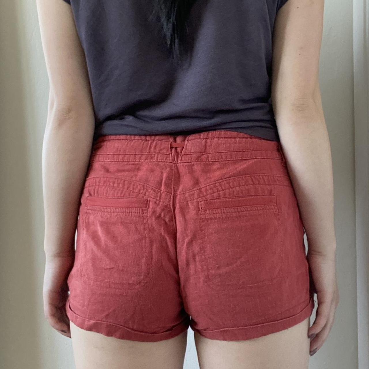 Women's Red Shorts Depop