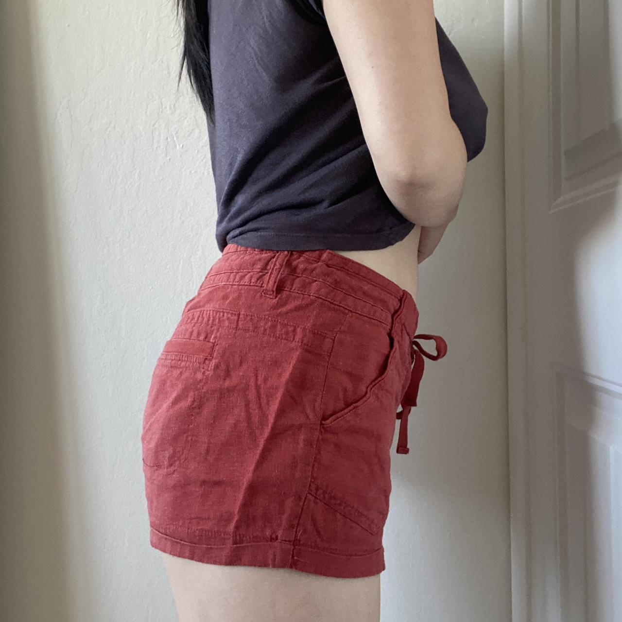 Women's Red Shorts Depop