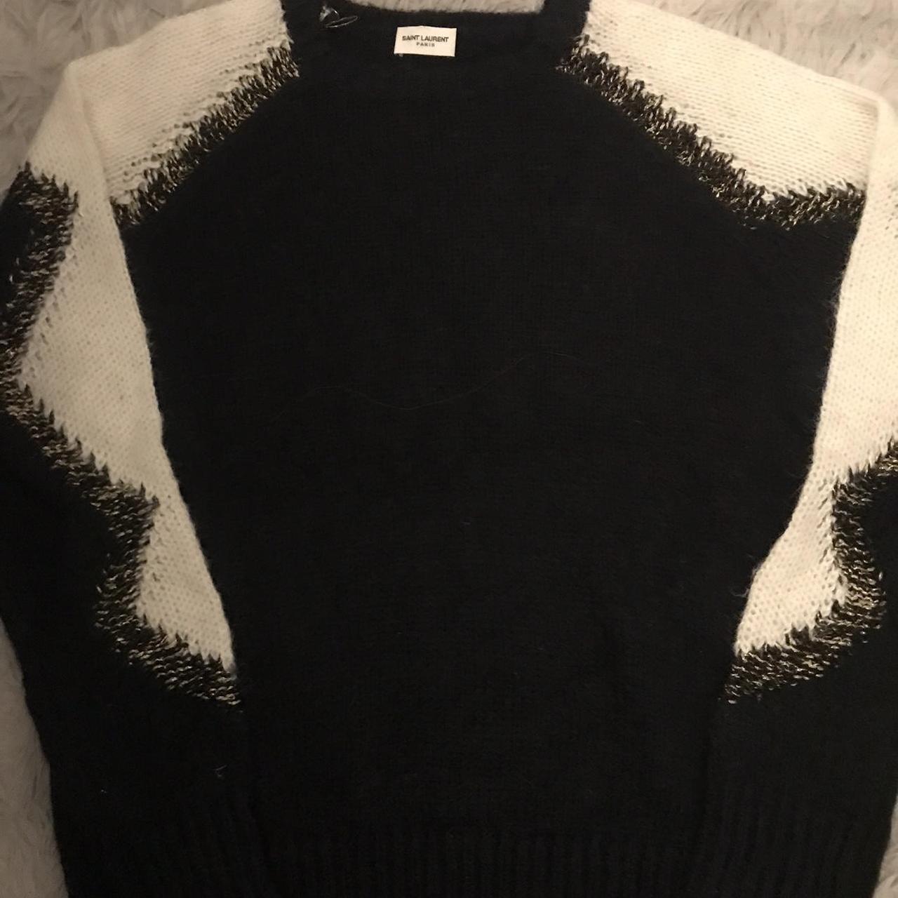 ysl sweater size s oversized