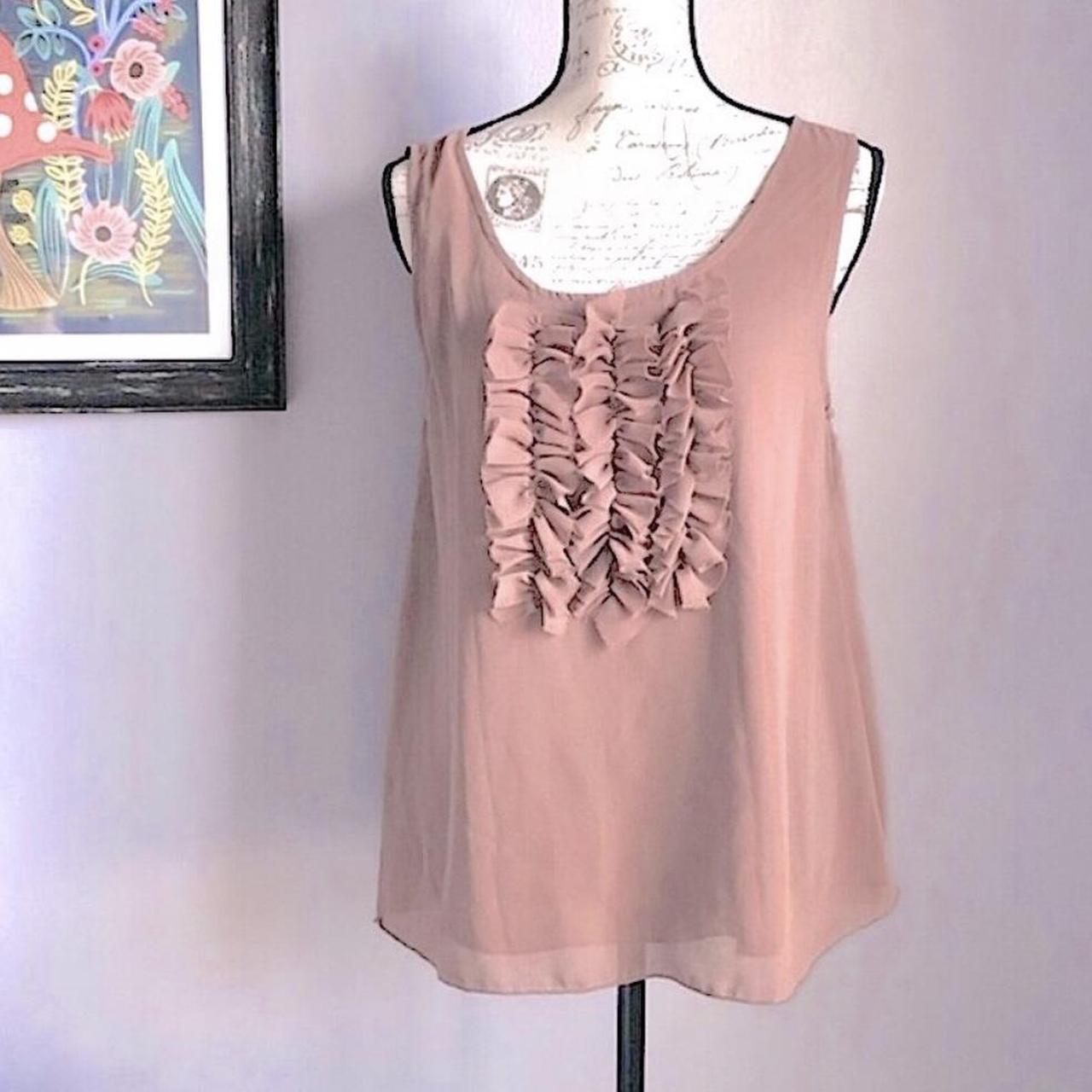 Sleeveless on sale chiffon vest