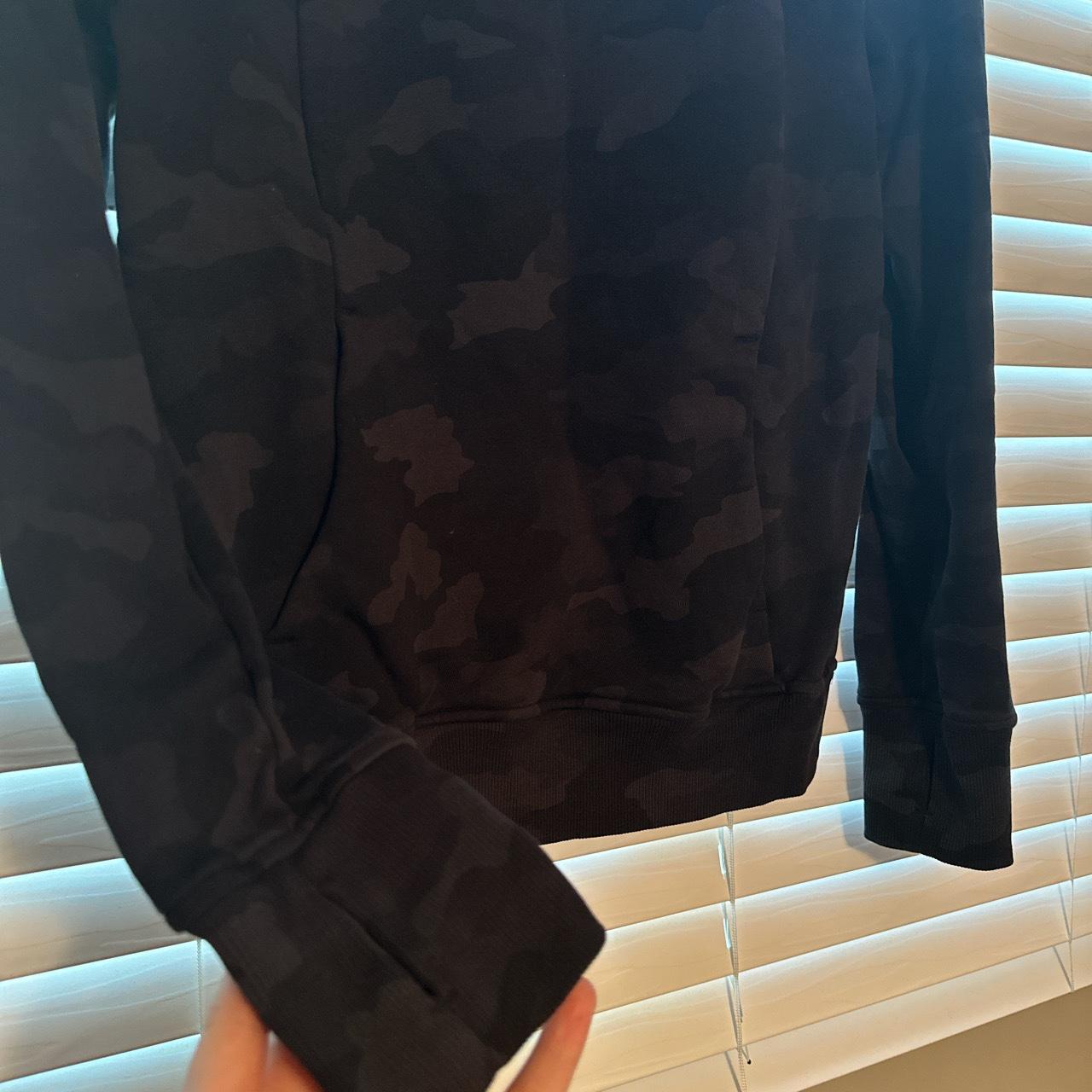 Camo Lululemon x Orangetheory pullover. Fitted with - Depop