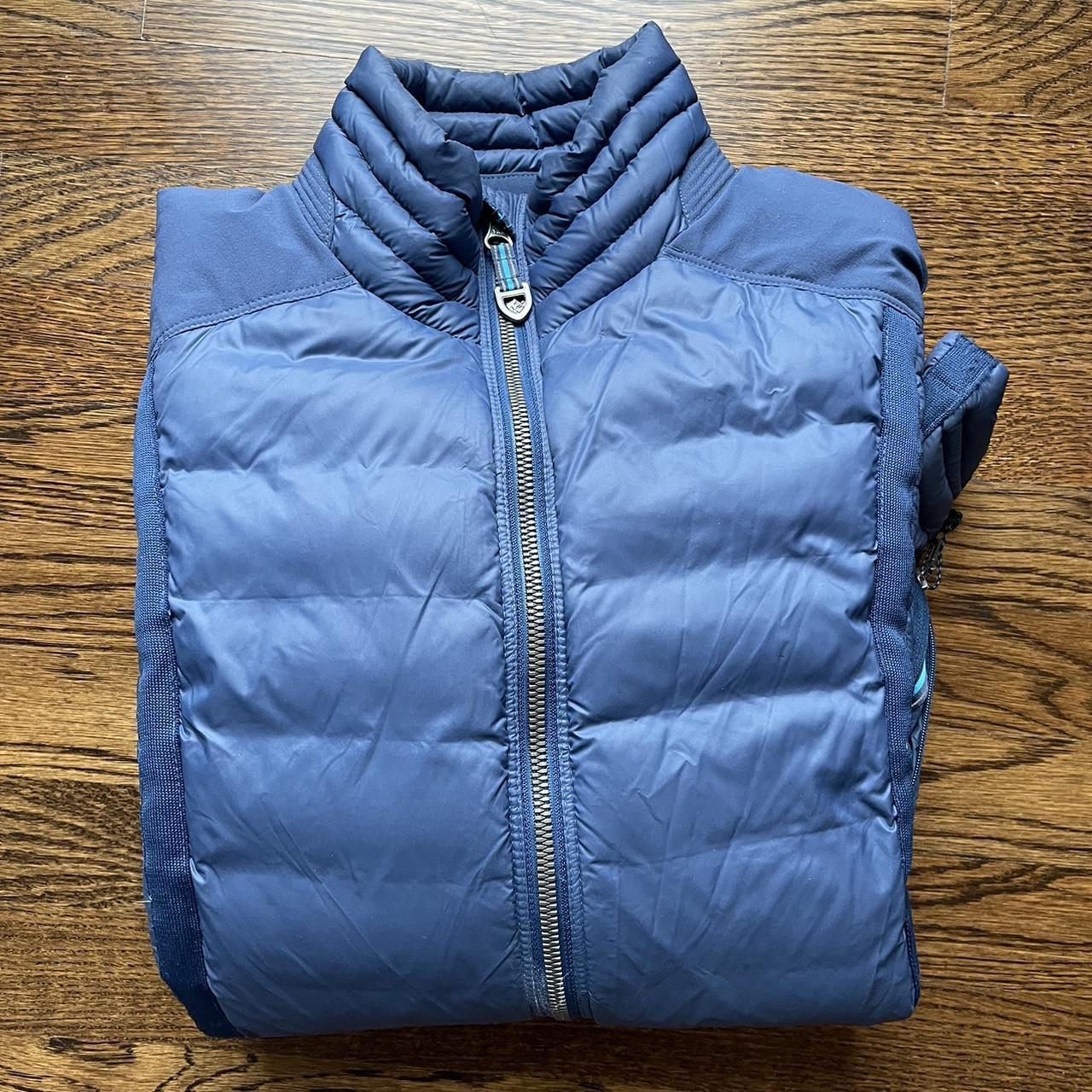 KUHL Spyfire down jacket Navy blue #outdoors - Depop