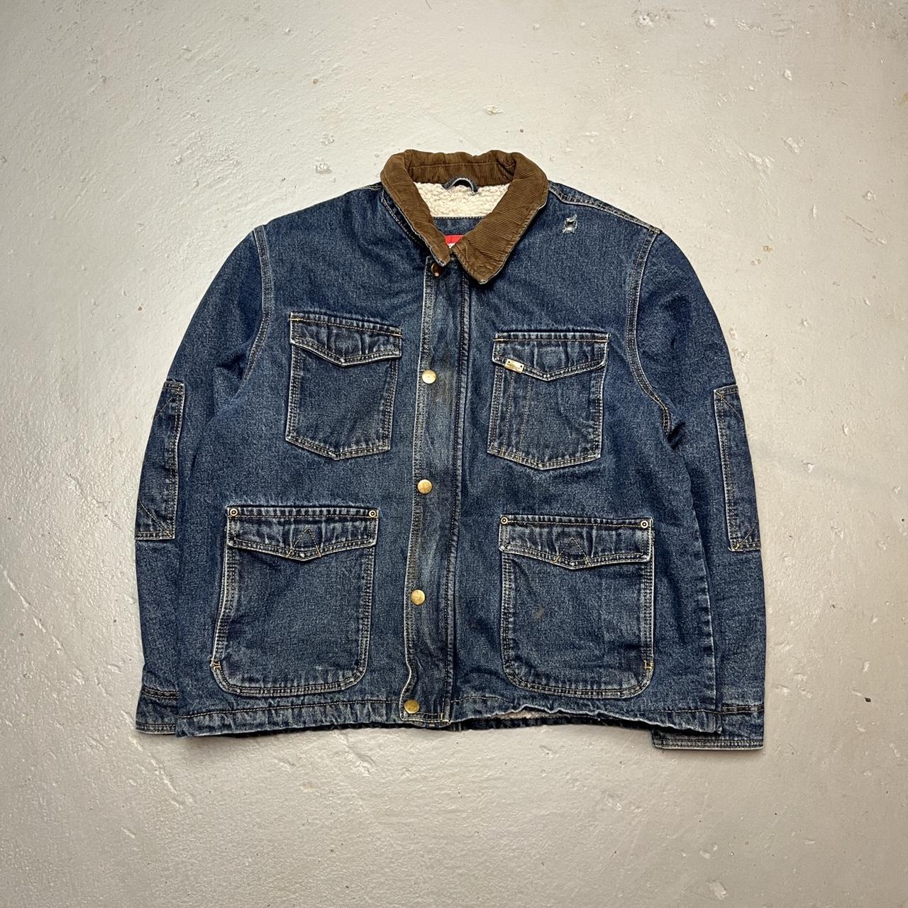 Vintage 90s Wrangler Denim Jacket Unlucky Vintage... - Depop