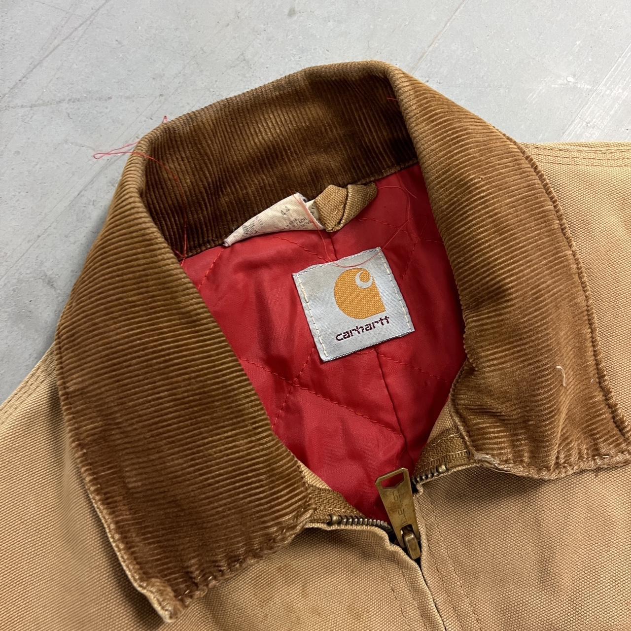 Vintage 90s Carhartt Detroit Jacket Boxy Fit... - Depop