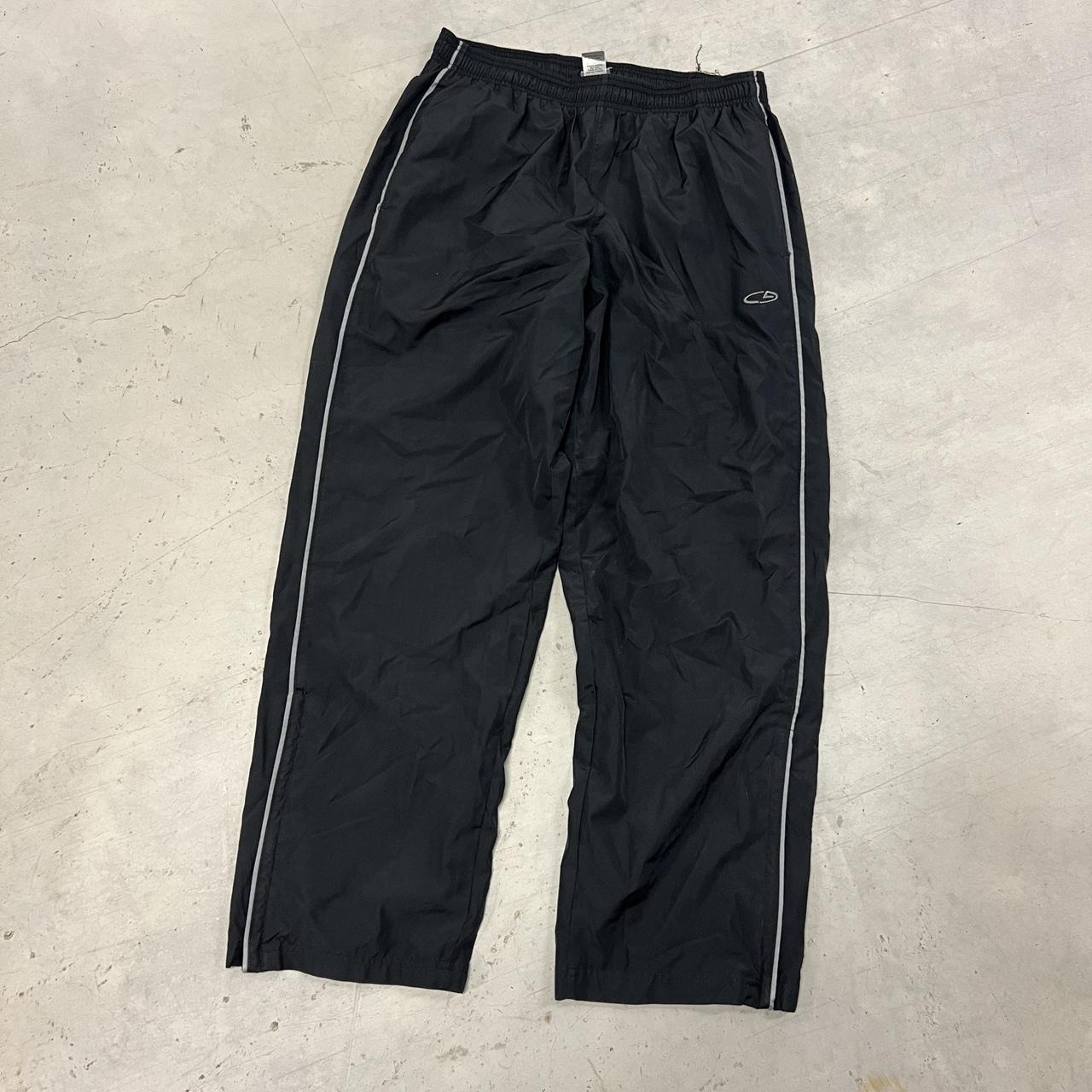 Vintage y2k Baggy Track Pants 32x30 Unlucky Vintage... Depop