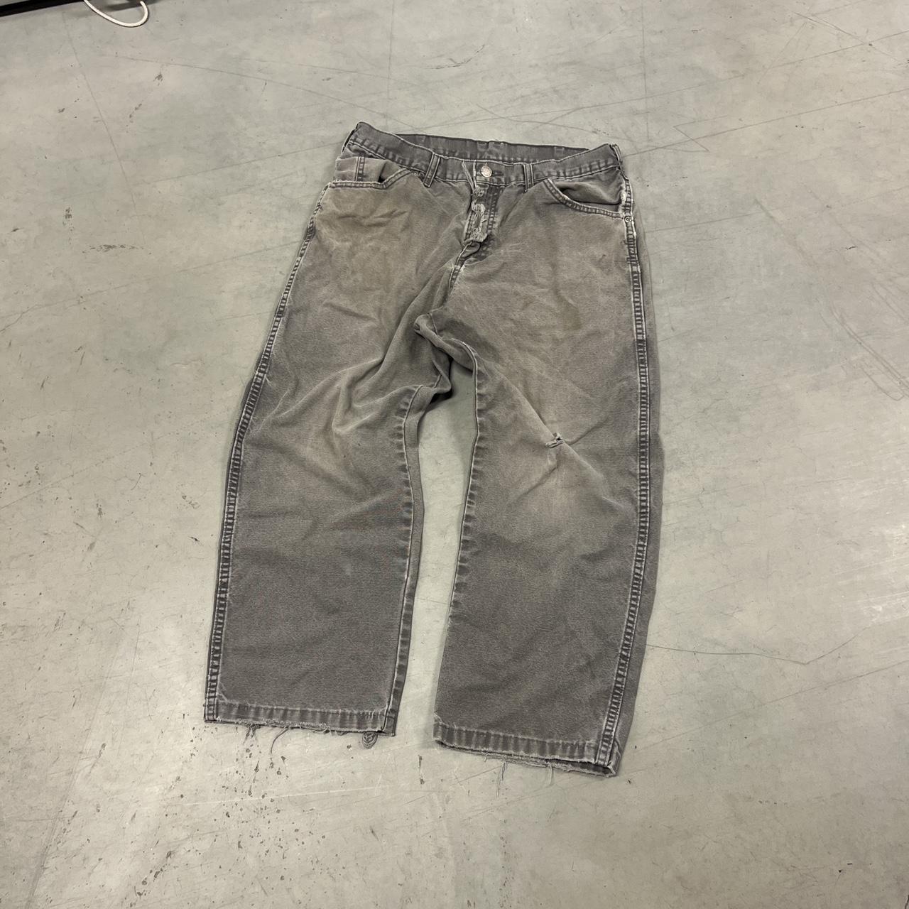 Men's Grey Jeans Depop