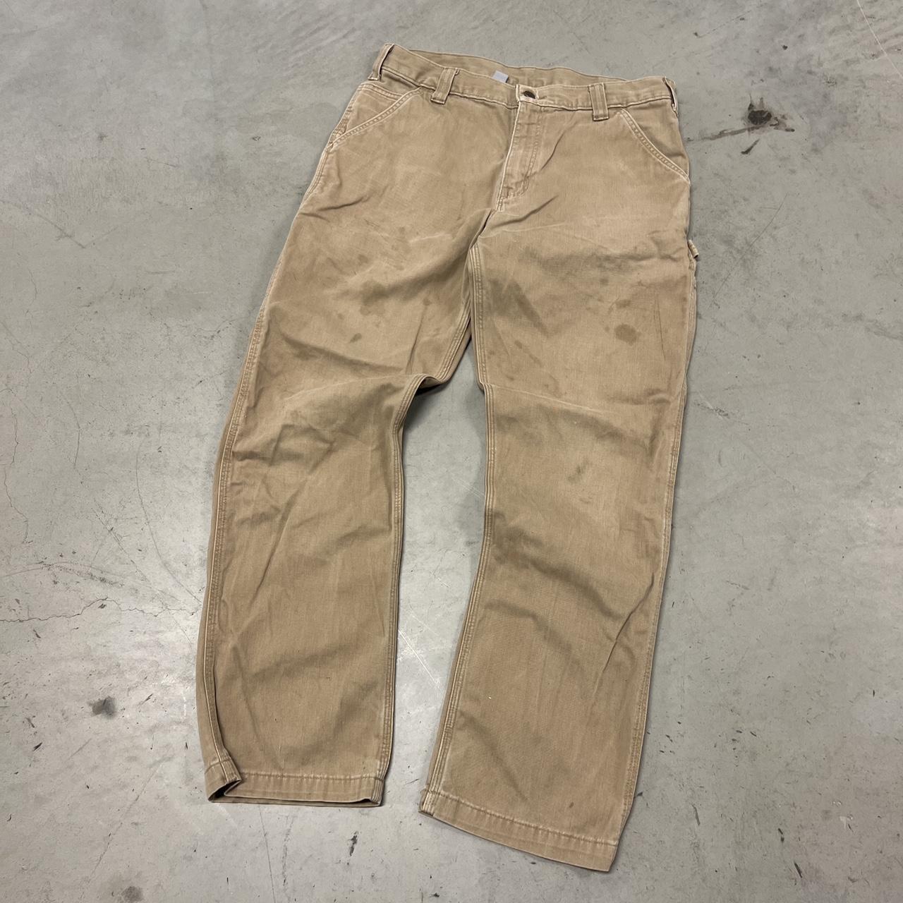 Vintage 90s Earth Tone Carhartt Work... - Depop