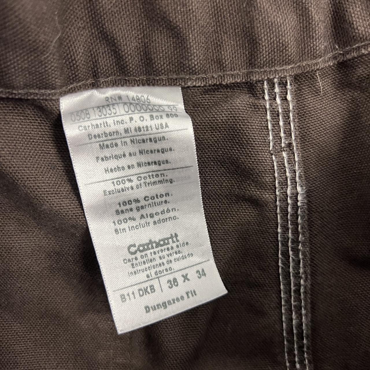 Vintage 90s Earth Tone Brown Carhartt Work... - Depop