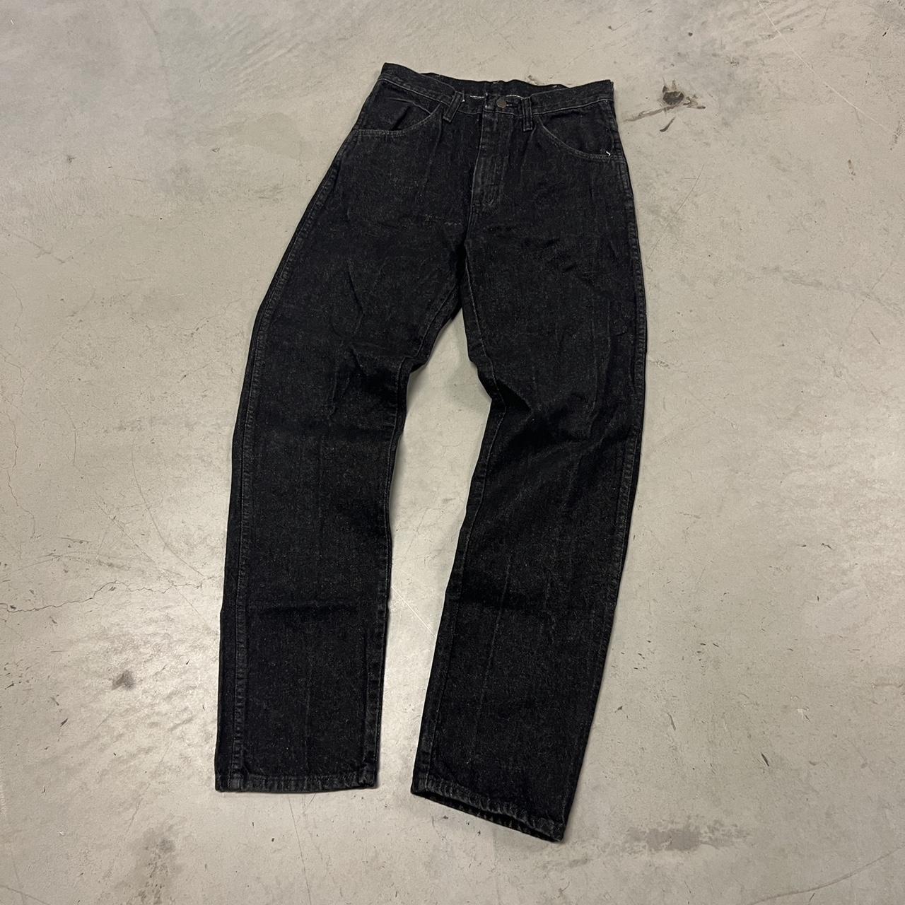 Vintage Faded Black Jeans 30x32 -About Uglycore - A... - Depop