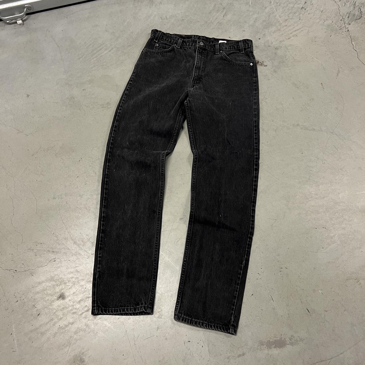 Vintage Faded Black Jeans 36x34 -About Uglycore - A... - Depop