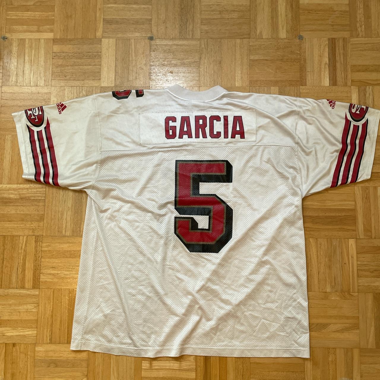 Vintage Jeff Garcia San Francisco 49ers SF Jersey Adidas Adult 