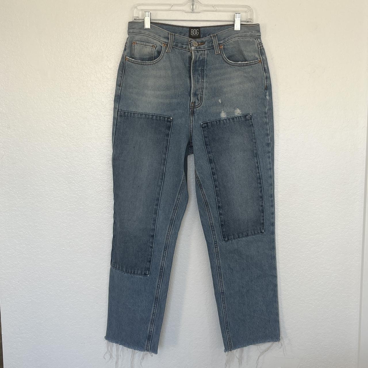 BDG High-Waisted Slim Straight Jean Double Depop