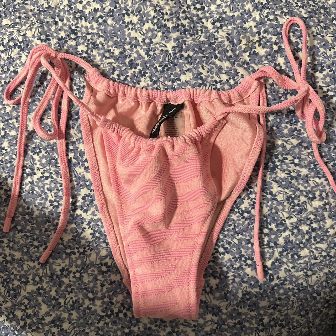 Triangl Womens Pink Swimsuit One Piece Depop 