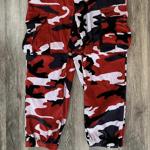 Supreme Nike Arc Corduroy Cargo Pant Red Camo – Izicop