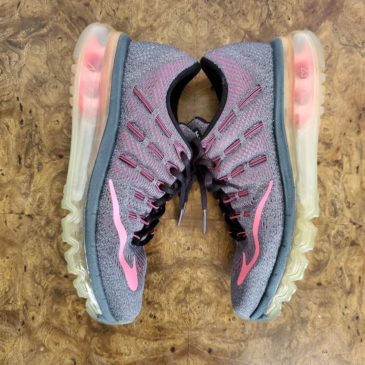 Nike air max hot sale 2016 grey pink