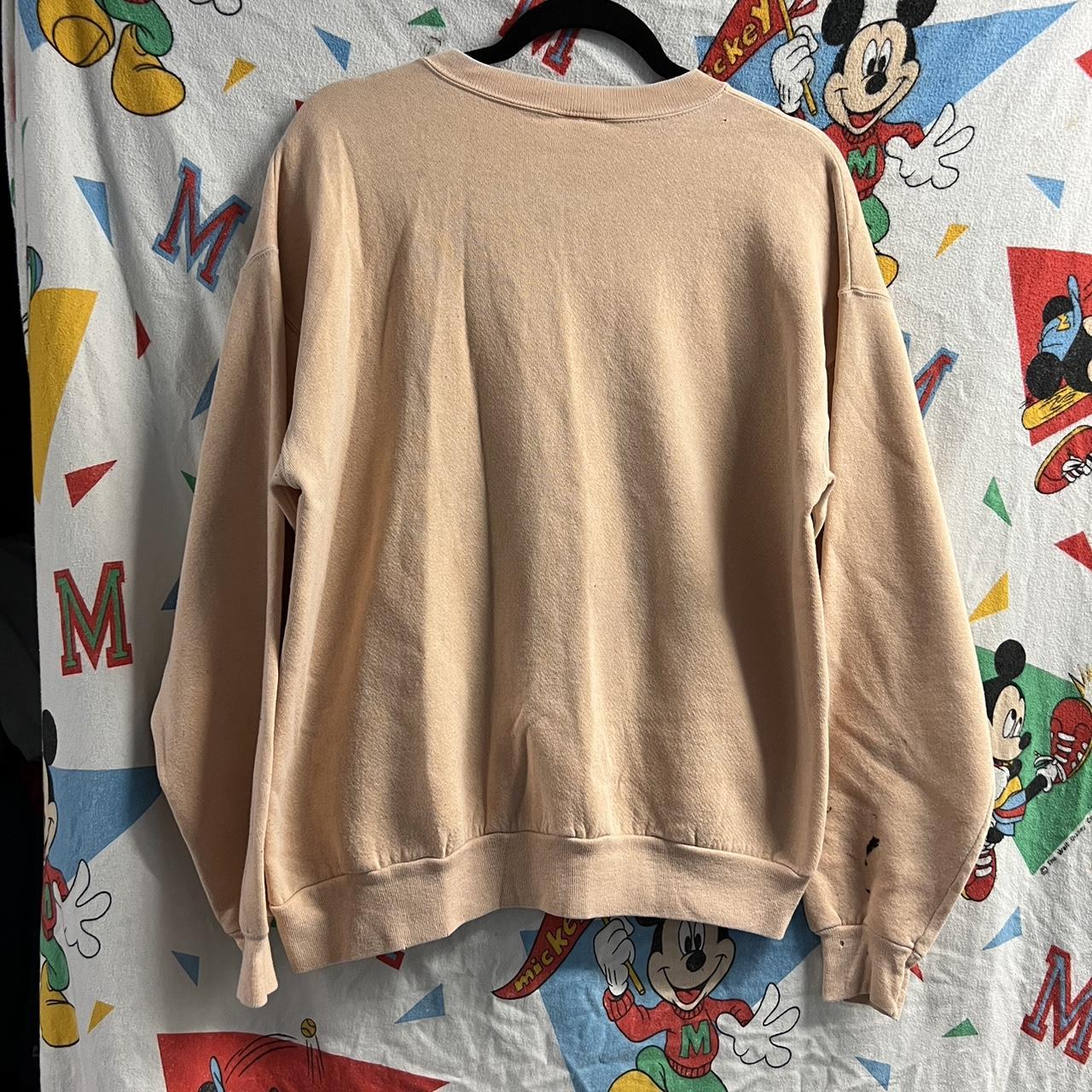 Vintage 90s Nike Crewneck Nice cream color with the - Depop