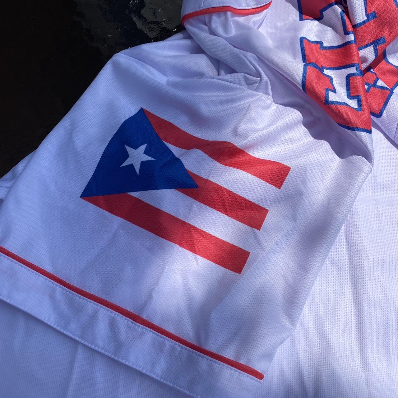 New XL Roberto Clemente Puerto Rico Jersey - Depop