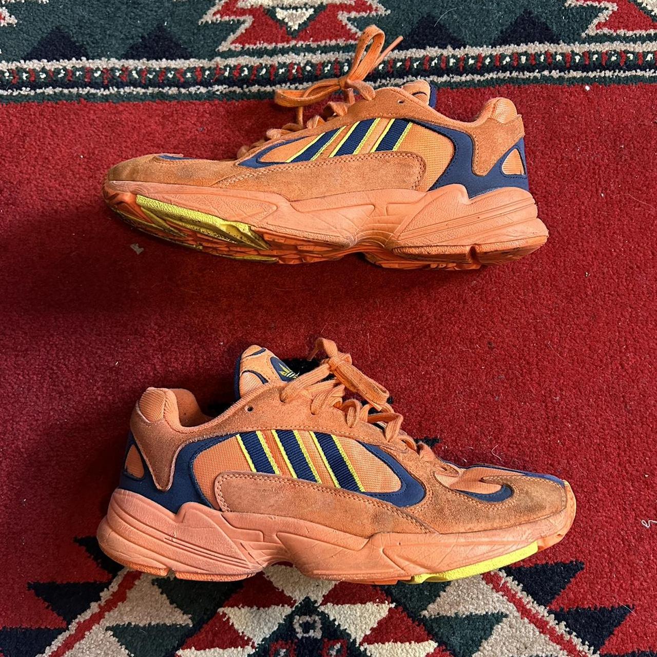 Adidas Yung 1 Goku Hi Res Orange Size 10 Og laces