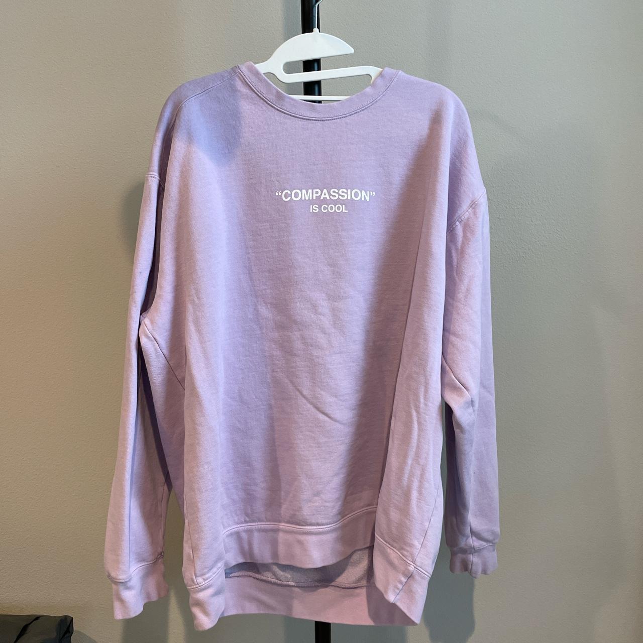 the mayfair group “compassion is cool” crewneck - no... - Depop