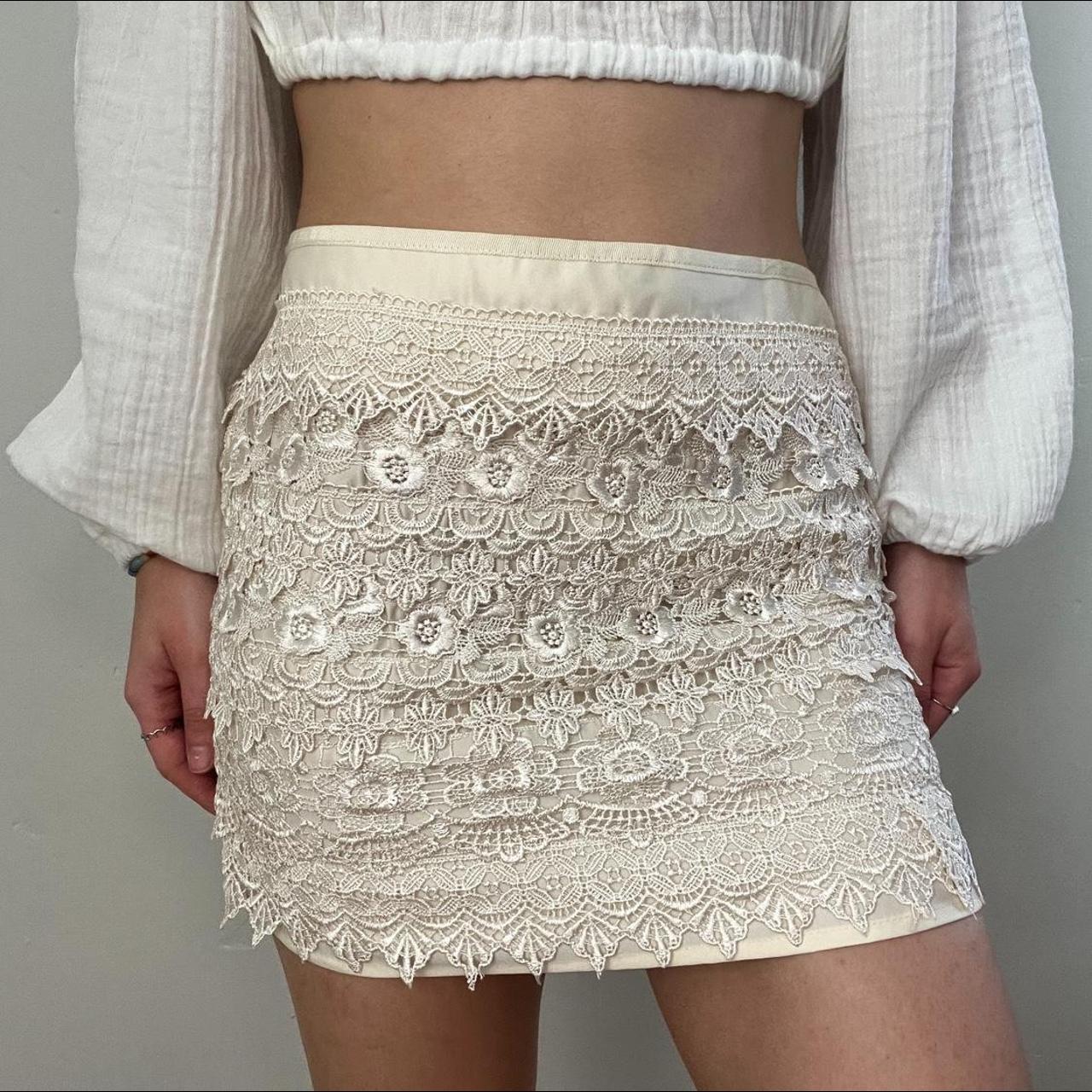 Lace shop skirt jcpenney