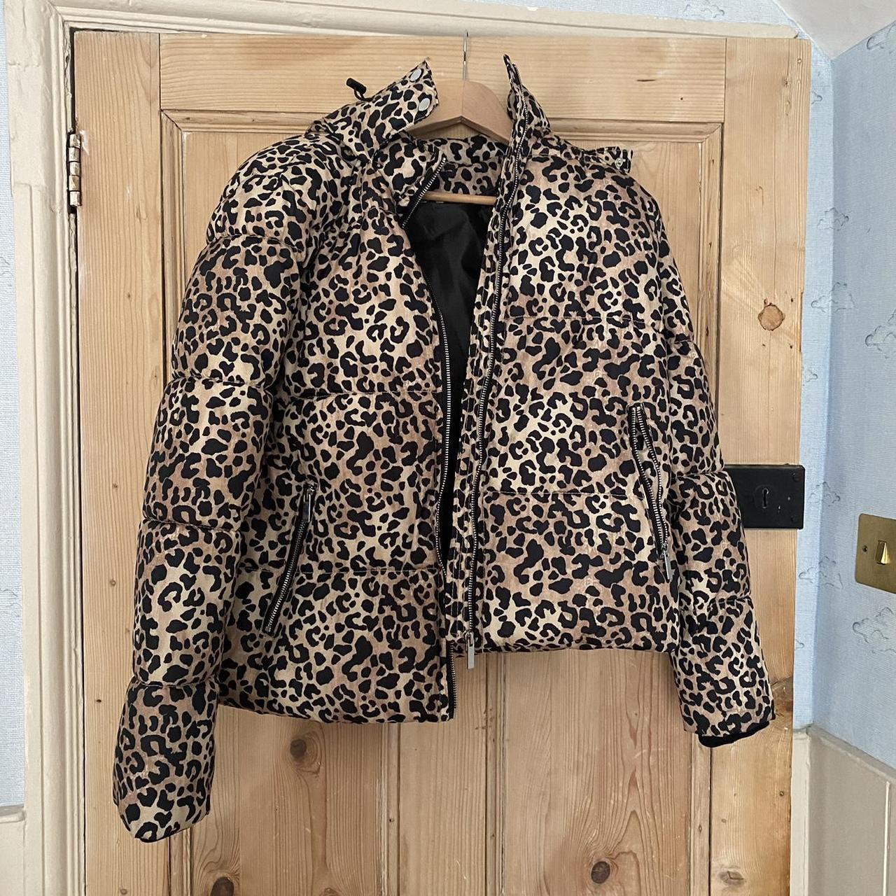 New look hot sale leopard blazer