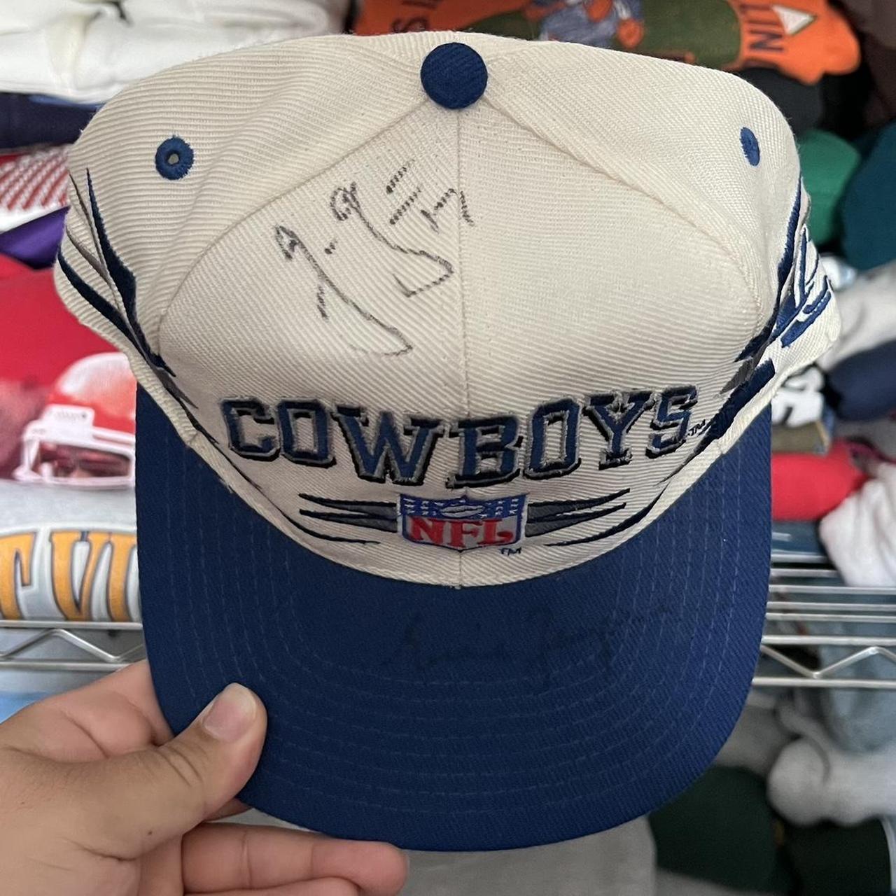 Vintage Dallas Cowboys Radio Snapback Hat New With - Depop