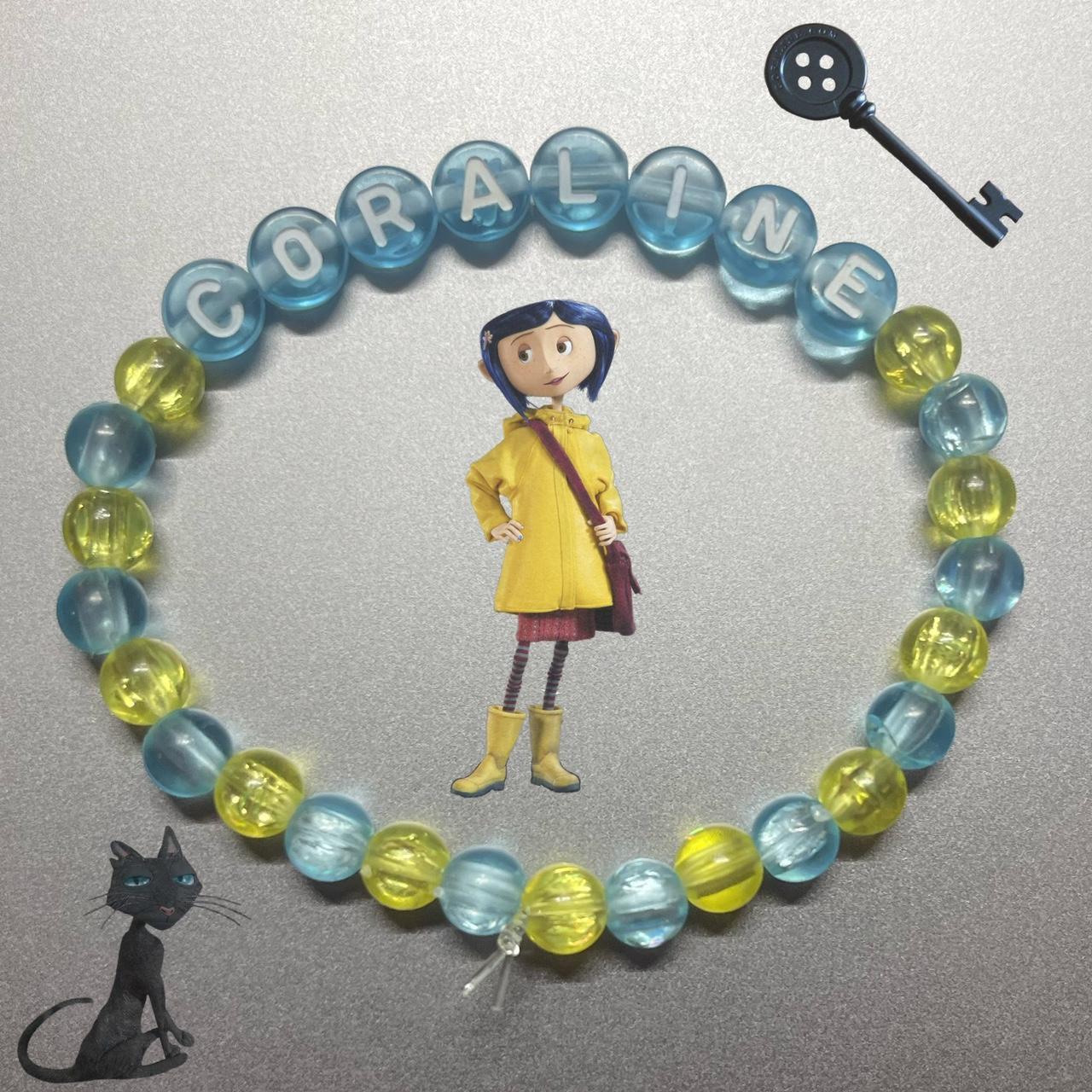 ???? Coraline Bracelet ???? ???? beaded bracelet made by me... - Depop