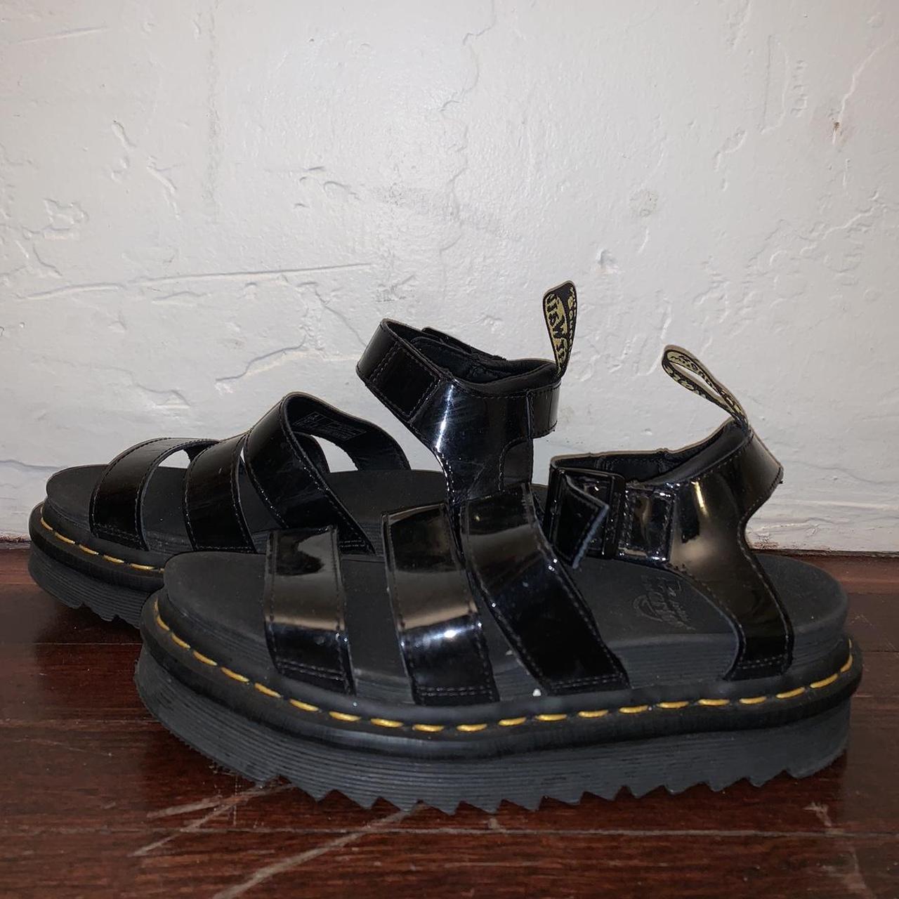 doc martens platform sandal. bought brand new only... Depop