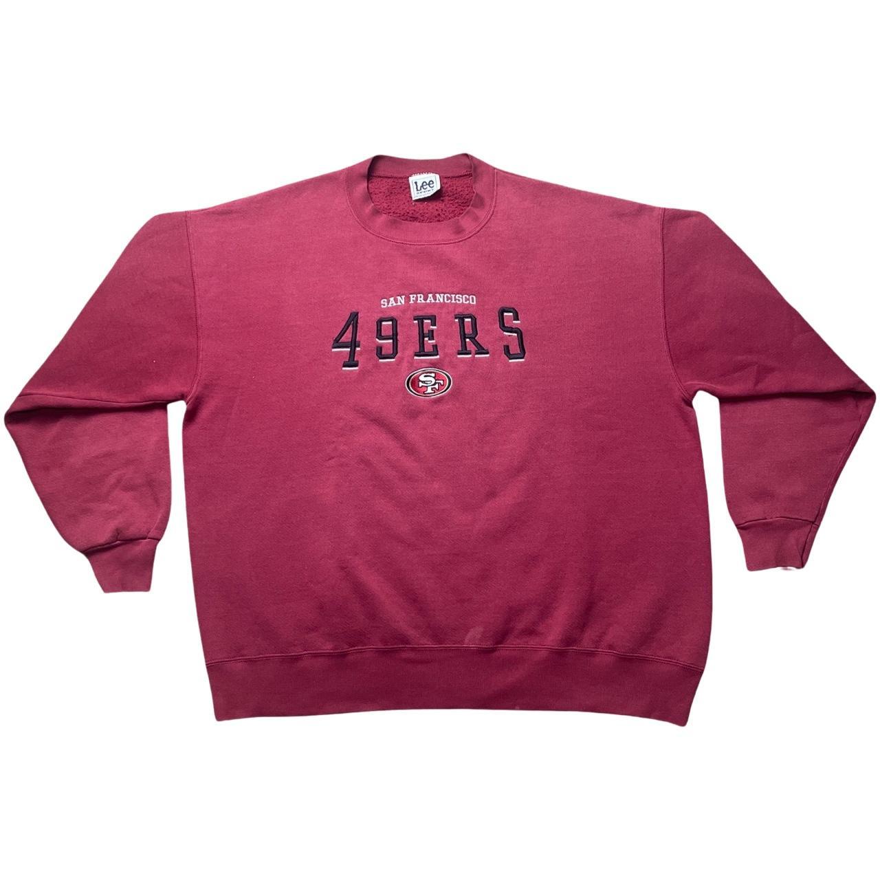 San Francisco 49ers Embroidered Sweatshirt, NFL Embroidered