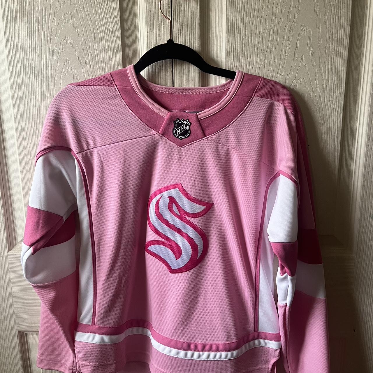 Pink Kraken Jerseys For Sale Youth Edmonton Oilers Connor McDavid