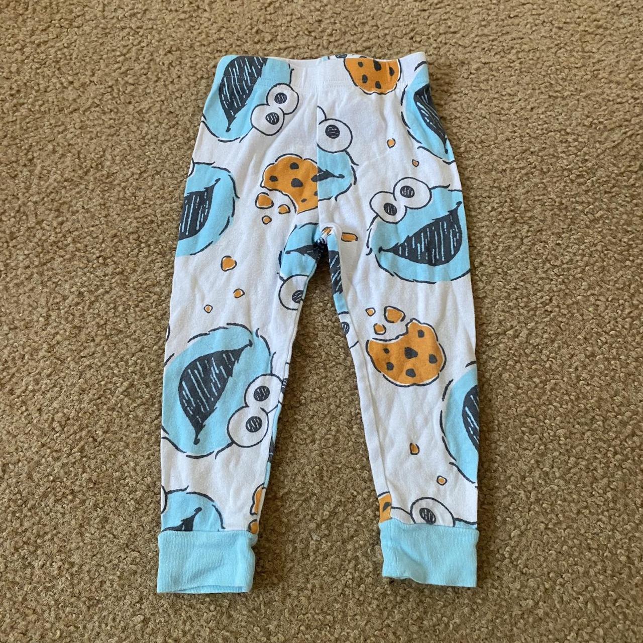 Cookie Monster PJ Pants 3T 3T cookiemonster... Depop
