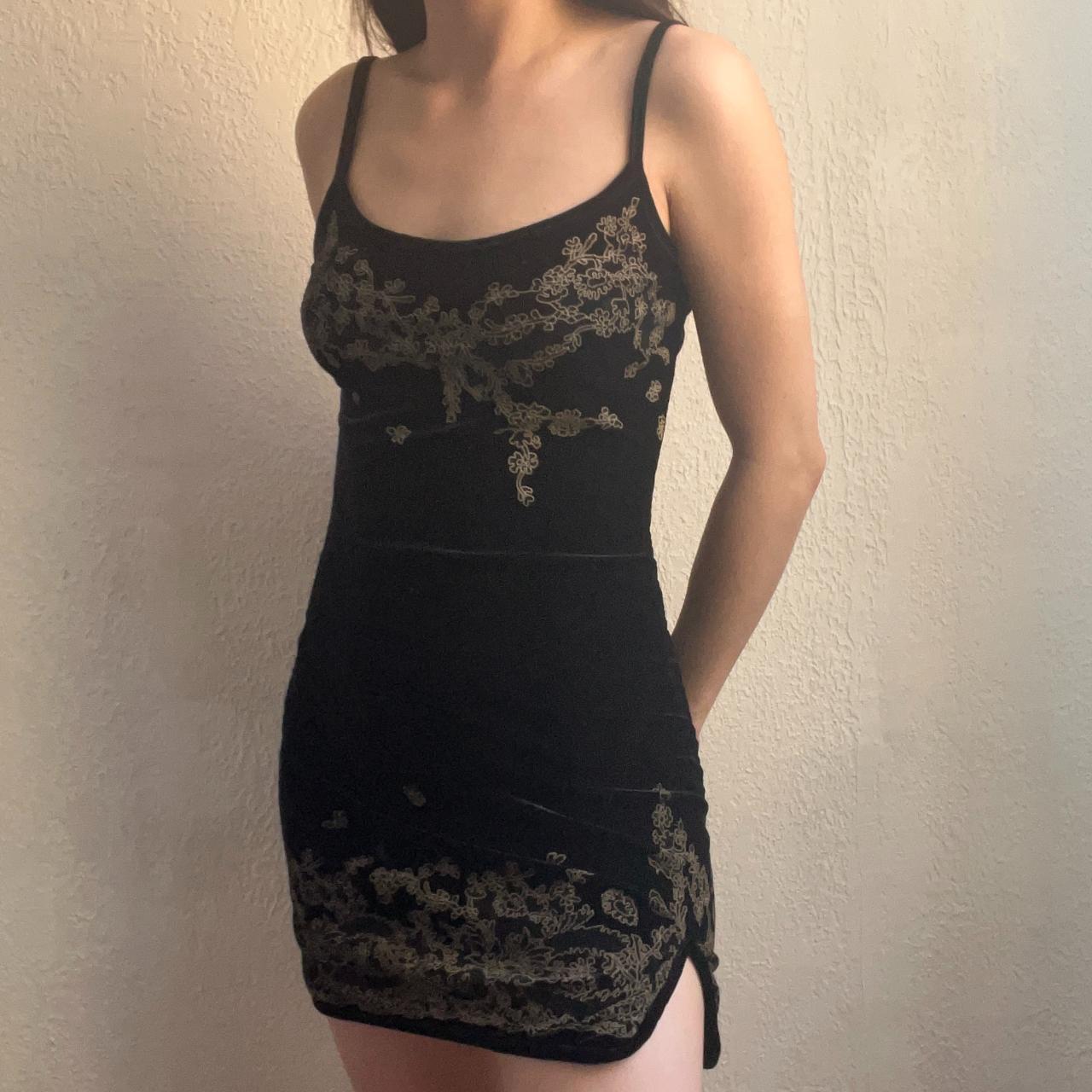 Mini Dress 90s Little Black Dress With Beautiful Depop   P0 