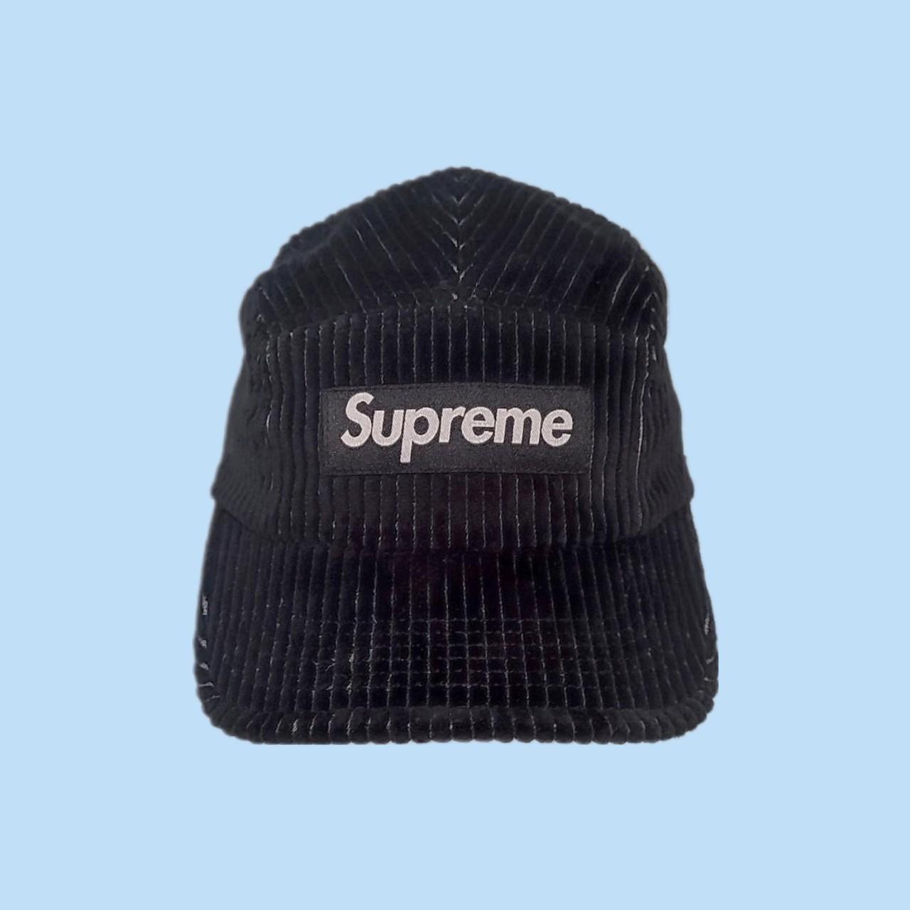 SUPREME CAP 🔌🔌 Supreme 2-Tone Corduroy Camp Cap... - Depop