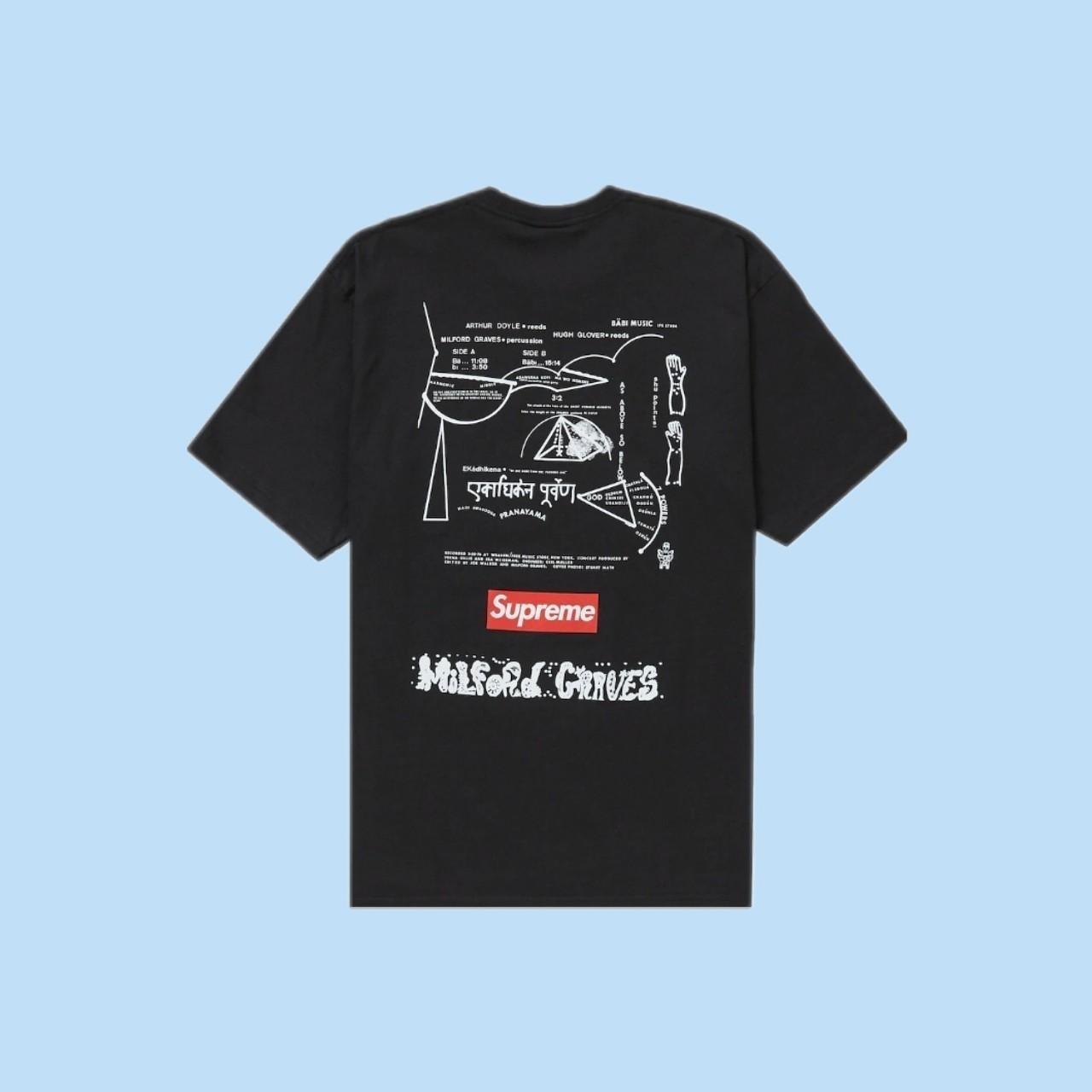 SUPREME TEE 🥁🥁 Supreme Milford Graves Tee - Depop