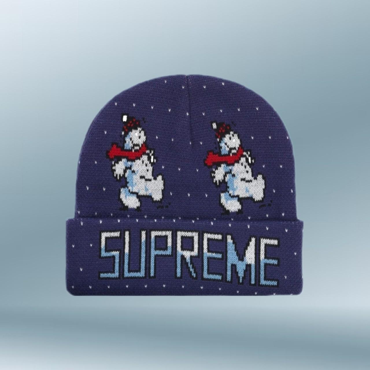 SUPREME BEANIE ⛄⛄ Supreme Snowman Beanie - Depop