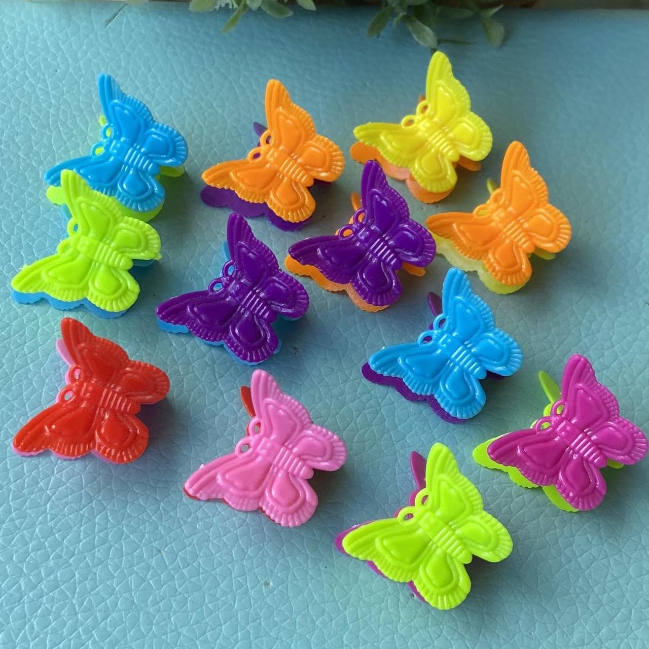 12pc butterfly hair clips set 🦋 Mix and match... Depop