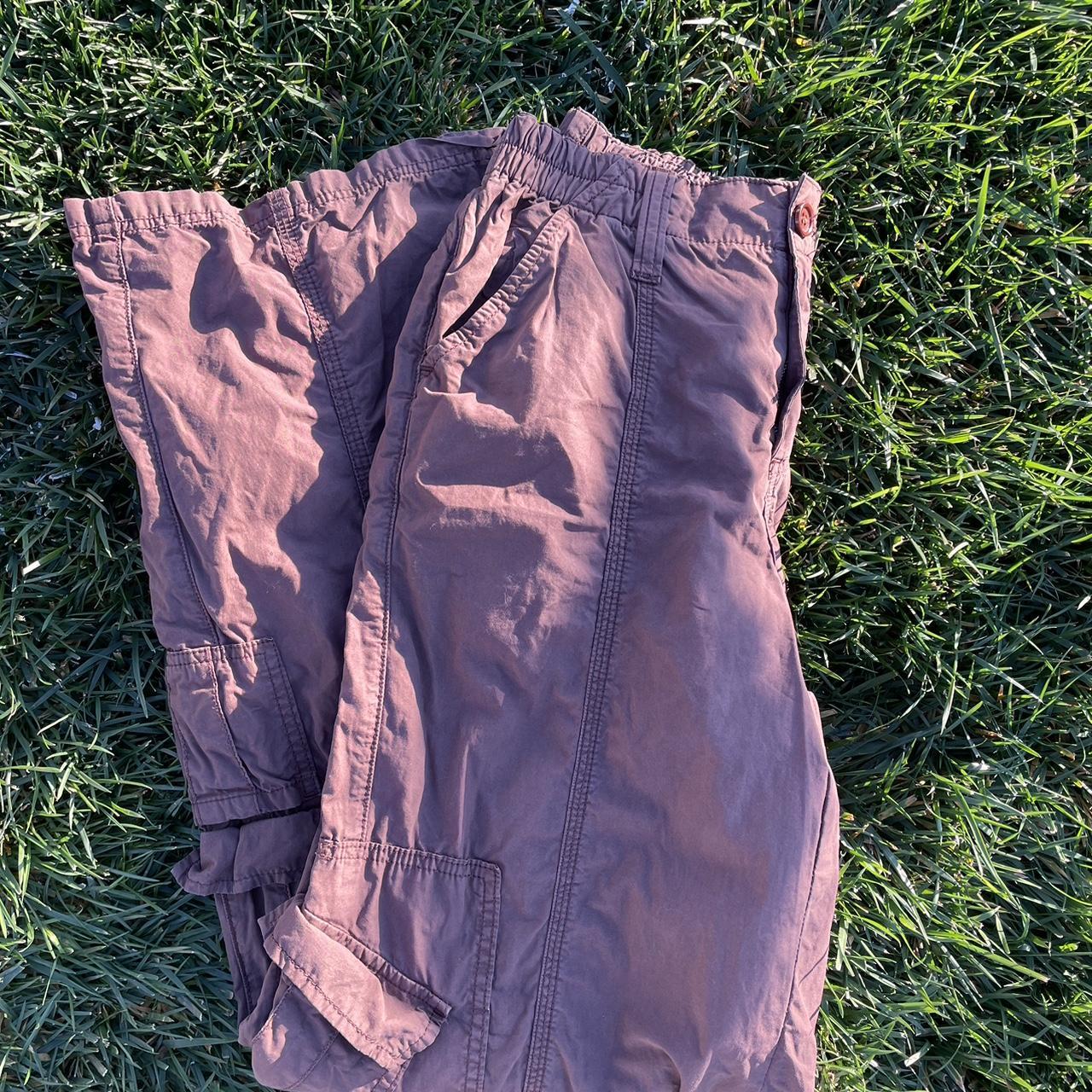 urban outfitter low rise y2k cargo pant in... Depop