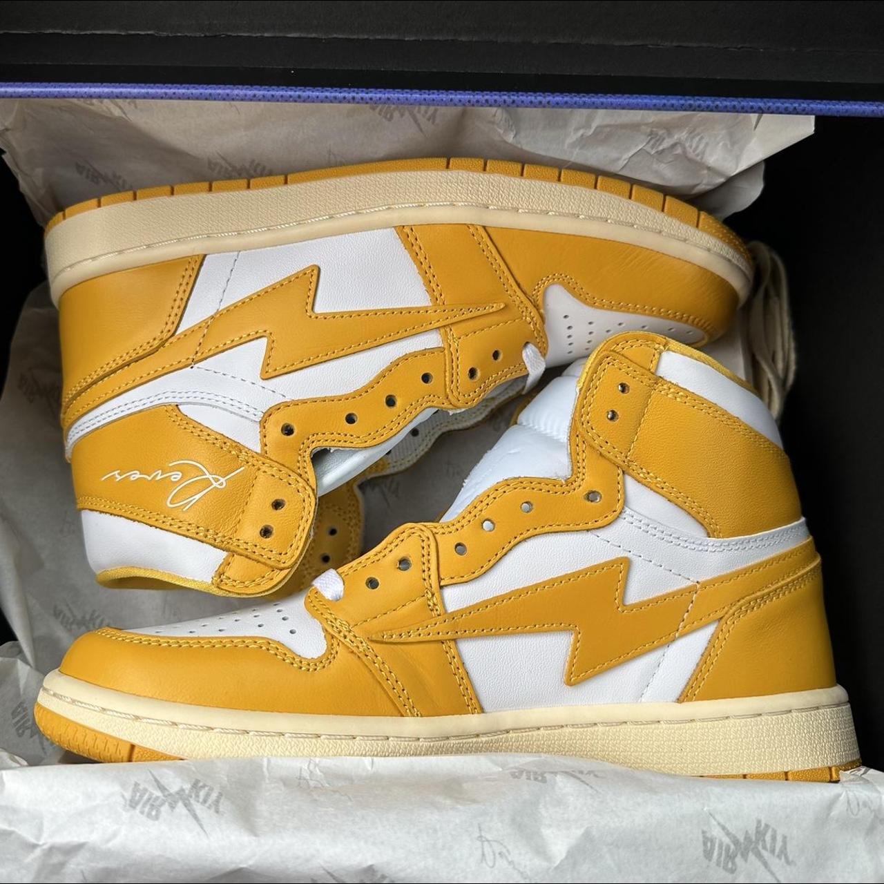 Reves Paris / Air Kiy '85 Hi Canary Yellow,... - Depop