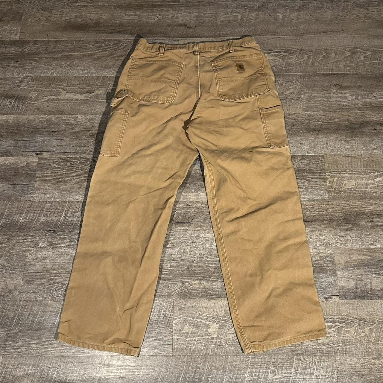 vintage carhartt carpenters great condition and... - Depop