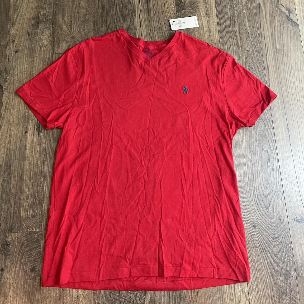 ️ ️ Red Polo Ralph Lauren Classic fit T-Shiry ️ ️ #polo... - Depop